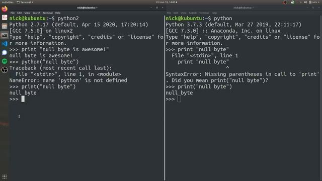 Python 2 vs. Python 3: How These Versions Differ for Hackers & Cybersecurity [Tutorial] смотреть онлайн