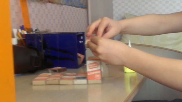 Делаю дом из коробков из-под спичек смотреть онлайн