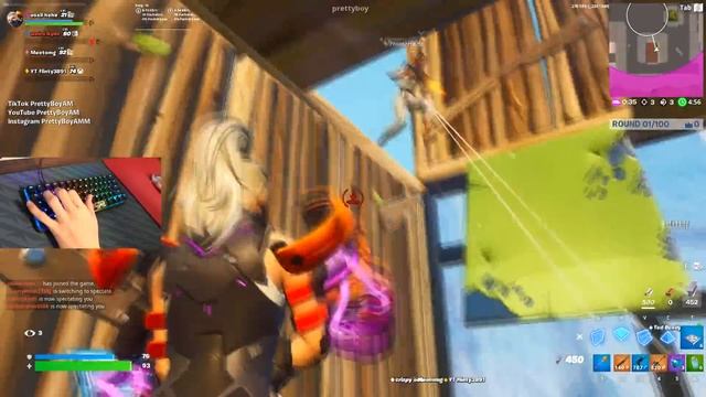 HyperX Alloy Origins 60 Chill ? Keyboard & Mouse Sounds ASMR ? Fortnite Titled Towers Gameplay смотреть онлайн