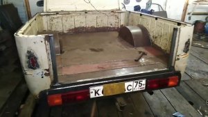 Ремонт ИЖ-2715. Восстановление кузова, задних крыльев.