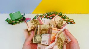 ДЕНЕЖНЫЕ НАЧИВКИ из ПЯТЁРОЧКИ! Сколько ДЕНЕГ мы нашли?