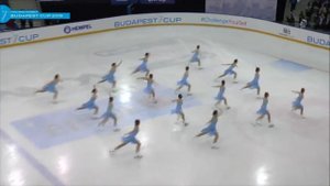 Победное выступление казанских синхронисток на Budapest Cup 2019. "Идель"