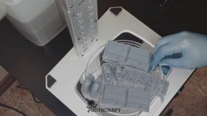 3d печать фигурки Ксеноморфа на принтере ANYCUBIC Photon Mono X 6K.