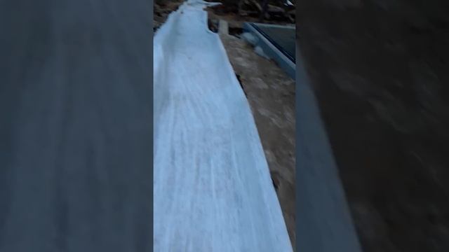 укладка геотекстиля