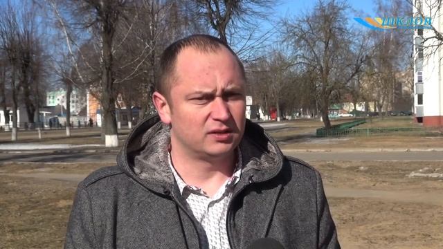 В Шклове проводится плановый ремонт автодорог смотреть онлайн