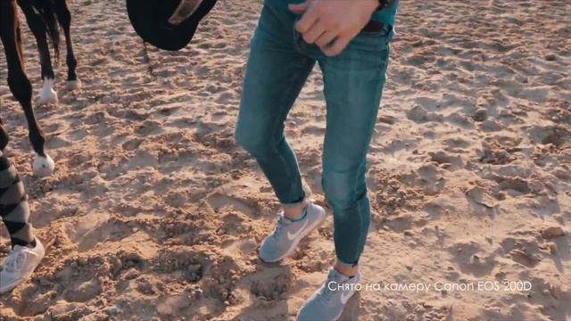 Тест камеры Canon EOS 200D осваивая верховую езду - влог смотреть онлайн