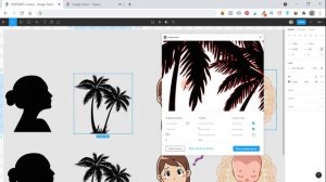 #14 Как перевести растровую картинку в векторную в Figma плагином Image tracer.