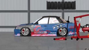 МОЙ АВТОПАРК В FR LEGENDS