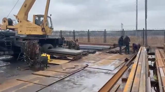 Погрузка металлопроката со склада робметаллсталь часть 5
