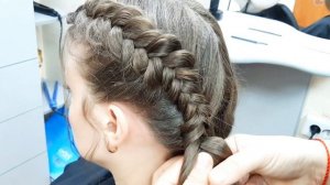 Как заплести французские косички? Косички для длинной и средней длинны волос. Красивая прическа