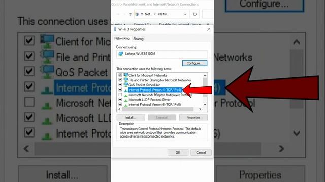 Change DNS in Windows