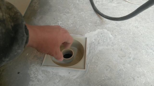 Баня №5 - Слив в бане, водяной затвор, плитка на пол в бане. смотреть онлайн