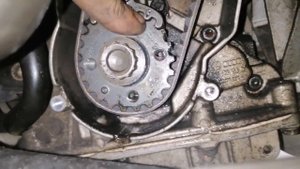 Необычная замена ремня грм. Caddy 1.9 BLS