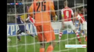 Anderlecht vs Arsenal 1-2 Андерлехт Арсенал УЕФА
