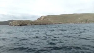 С парома на остров Ольхон.