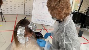 Мелирование 10 прядей