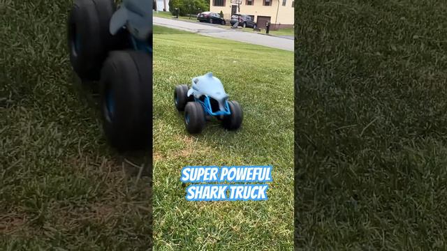 Megalodon Shark RC Monster Truck Drives on Water and Climbs Walls! Crazy Power!