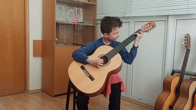 "Гитарный Олимп",Милошевский Даниил, группа А ГУО"Индурская ДМШИ" смотреть онлайн