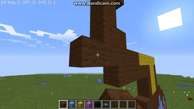 [Undertale] How I Build Frisk Pixel Art - Minecraft смотреть онлайн