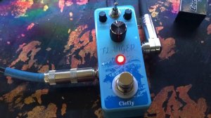 CLEFLY Flanger pedal  Demo
