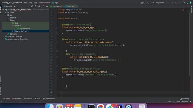 How to create a BDD framework using Maven project in selenium | Step by step explanation | In Hindi
