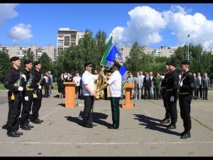 Церемония вручения знамени Управлению ФССП России по Пермскому краю