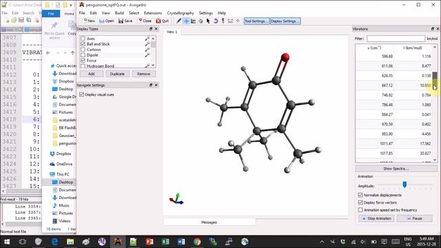 Avogadro with ORCA Tutorial: frequencies смотреть онлайн