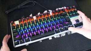 Обзор, тайпинг — Механическая клавиатура LingBao с AliExpress / Review Mechanical Keyboard LingBao