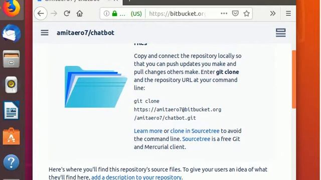 ? Cloning a Git repository from BitBucket (No Audio) смотреть онлайн