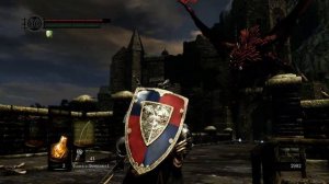 Как убить виверну в Уезде Нежити Dark Souls Remastered (How to kill Hellkite Dragon)