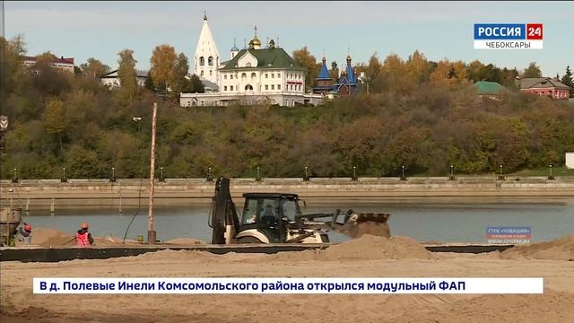 В центре чебоксарской Красной площади начались археологические раскопки смотреть онлайн