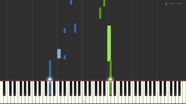 Bach Largo Synthesia Tutorial (Piano Concerto No.5 in F Minor BWV 1056) - Arranged For Solo Piano смотреть онлайн