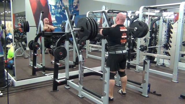 Bartłomiej Bąk - front squat 190 kg / 418 lbs x 5 - 29.11.2015 смотреть онлайн