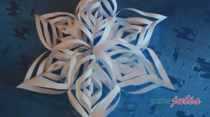 БОЛЬШАЯ НОВОГОДНЯЯ СНЕЖИНКА!