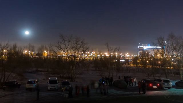 Вечер тротуарной астрономии, 2015.03.07, Красноярск смотреть онлайн