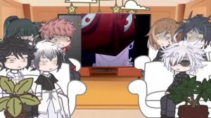 Jujutsu Kaisen React to Itadori Yuji & Gojo Satoru || Shibuya Arc | Season 2 JJK  | Gacha Club