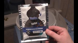 Тест спиртовых дрожжей BRAGMAN VODKA TURBO, 66г. (Англия) на LUXSTAHL 5