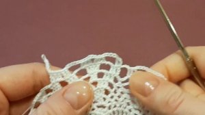 Ажурная салфетка крючком мастер-класс. № 10/29