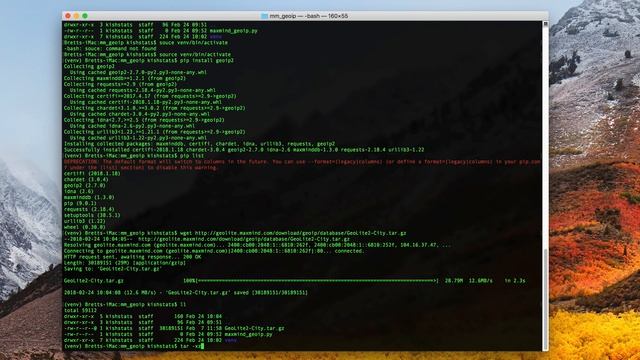IP Geolocation with Python and geoip2 смотреть онлайн