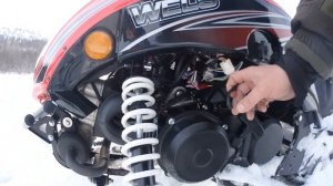 Бюджетный снегоход Wels 200 Обзор после 200 км