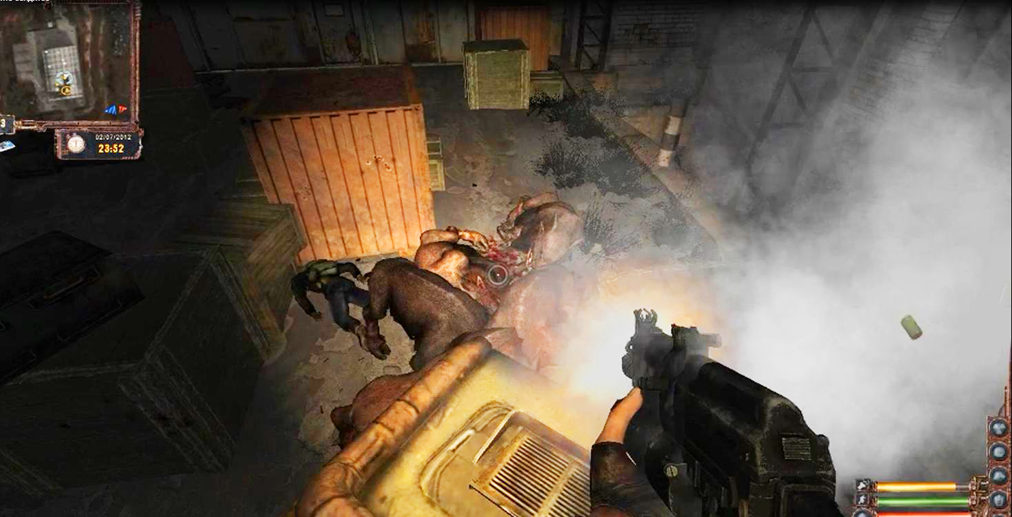 S.t.a.l.k.e.r. lost alpha.Ангар перебить бандитов смотреть онлайн