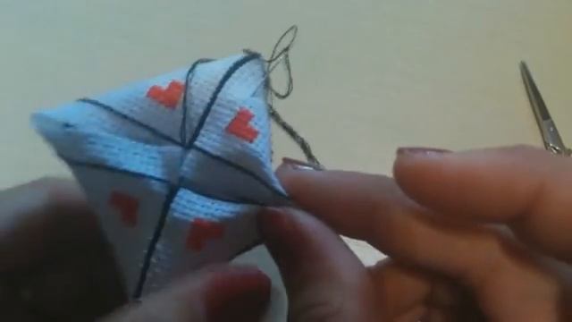 Как сшивать зигугу // Вышивка крестиком смотреть онлайн