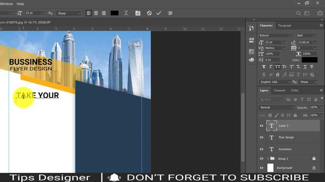 flyer design in photoshop bangla tutorial  adobe photoshop tutorial