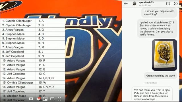 2019 Topps Star Wars Masterwork Hobby Box ID 19STARMASW103 SKETCH CARD AWARDED смотреть онлайн