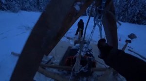 Достаём утопленный буран! Последствие утопления.