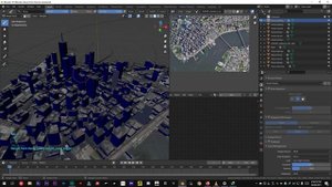 Blender GIS | Texturing Buildings Tutorial