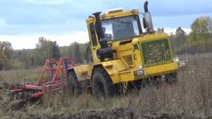 ДВА КИРОВЦА  корчуют заросшие поля агрегатами  БДТ-5ПР!.mp4