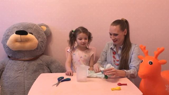 Мячик антистресс для развития мелкой моторики у детей своими руками смотреть онлайн