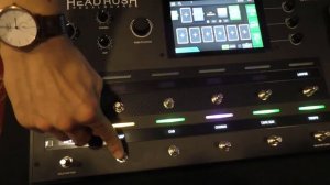 Headrush Pedalboard @ The Merseyside Guitar Show 2017