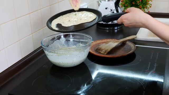 Вкусные Домашние Блинчики с Сыром | Это уже полноценный перекус смотреть онлайн